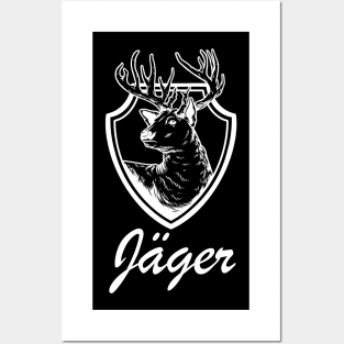 Jäger Jagd Design Posters and Art